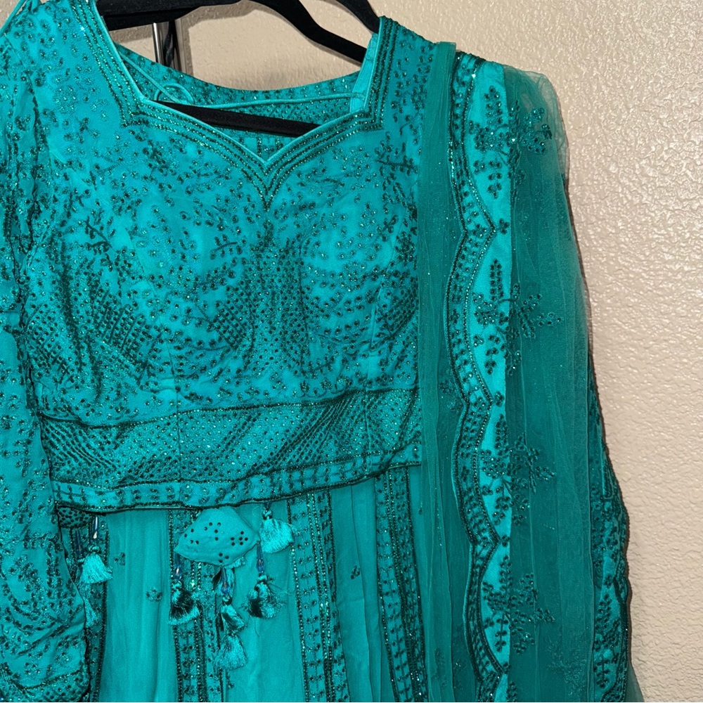 Crystal Embroidered Lehenga